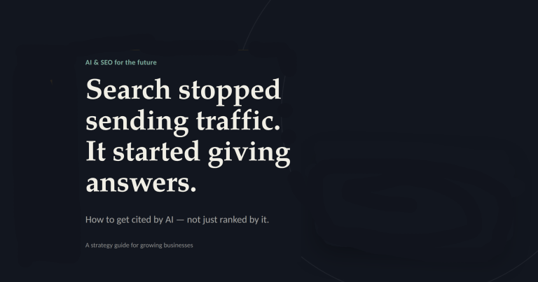 Search Stopped Sending Traffic